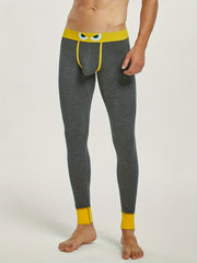 Men's Leggings Active Quick Dry Mid Stretch Base Layer Sportswear
