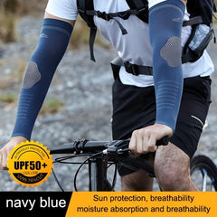 Ice Silk Sunscreen Arm Sleeves for Outdoor Sports