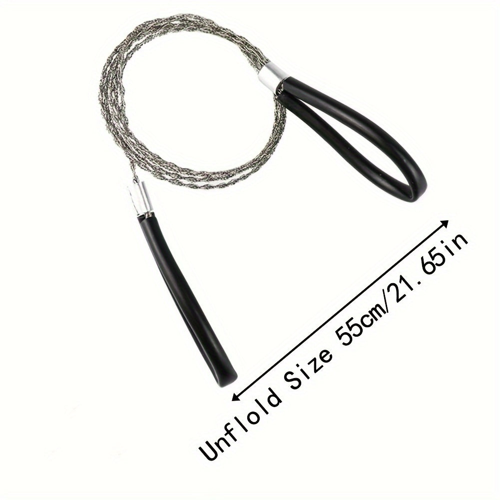 Portable Stainless Steel Wire Saw for Camping
