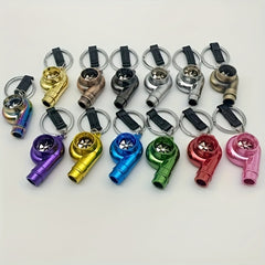 Turbo Whistle Keychain for Car Decoration