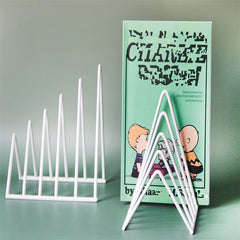 Art Deco Desktop Shelf Magazine Creative Desk Iron Small Bookcase