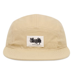Men's Casual Letter Stitched Mark Fitted Cap Brim Hat