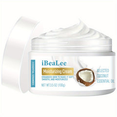 Coconut Moisturizer Body Hydrating Cream for Dry Skin 3.5 oz