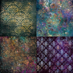 DIY Photo Album Scrapbook Paper Retro Theme Background - Vintage Paper Pack