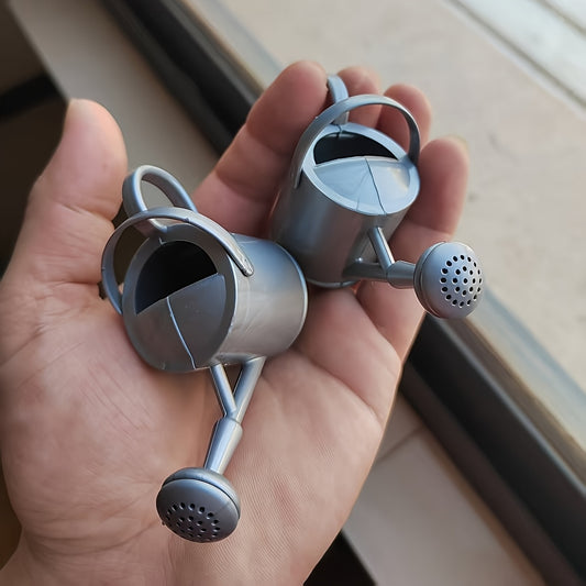 2pcs Tiny Metal Sprinklers for Dollhouse Terrarium Mini Garden