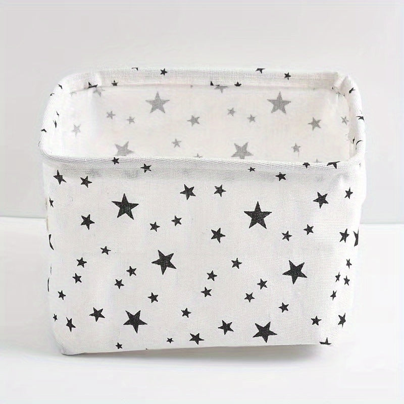 Plaid Pattern Storage Bag Organizer with Handles