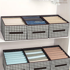 1pc Clothes Storage Box Modern PP Storage Containers For Organizing Bedroom