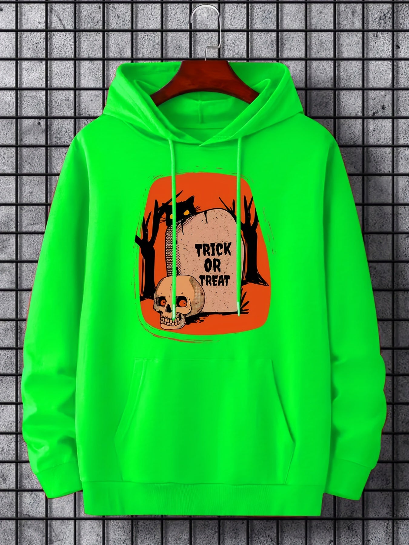 Halloween Men's Graphic Hoodie Sweatshirt Casual Style