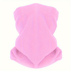 Winter Cycling Hat Mask Neck Guard Flannel Scarf