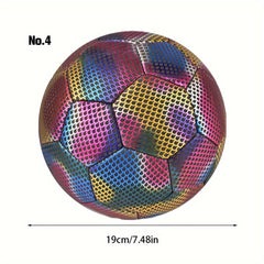 6pcs No 5 Soccer Ball School Training Hexagonal Water Drop Design
