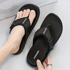 Men's Thong Platform Sandals Casual Non Slip Flip flops Shoes