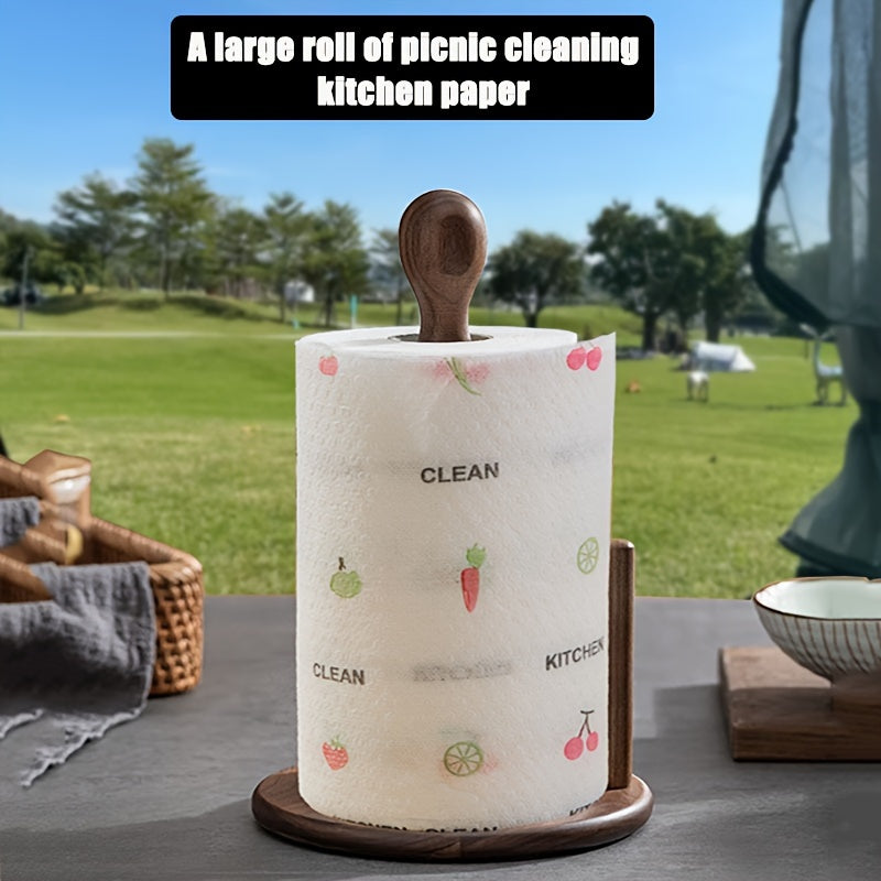 Reusable Cleaning Paper Roll for Home and Outdoor Picnic