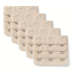 5pcs Adjustable Elastic Bra Extenders for Women's Lingerie