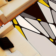 Modern Non-Slip Area Rug for Bedroom and Living Room