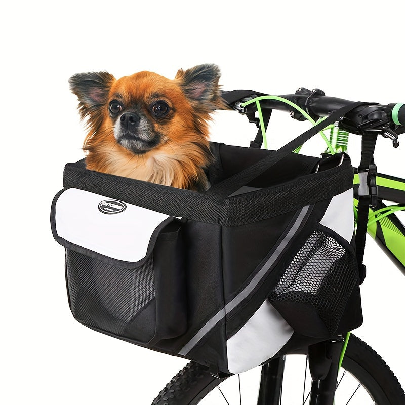 Pet Bicycle Bag for Traveling with Cats and Dogs