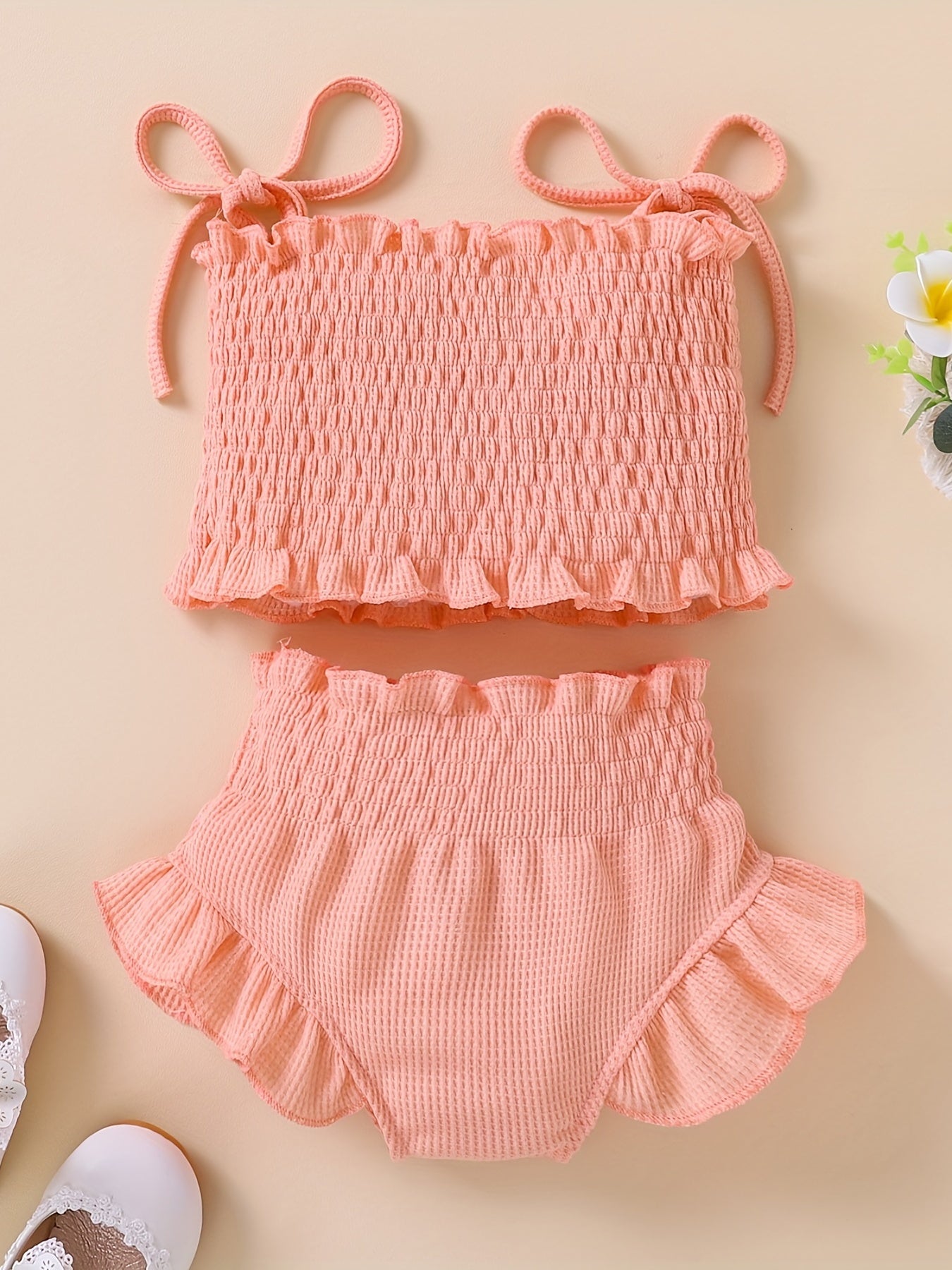 Baby Girls Camisole Top & Shorts Set