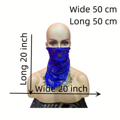 Men's Square Scarf for Face Covering