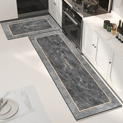 Diatom Mud Kitchen Floor Runner Mat Water & Absorbent Mat Non-slip Large Size