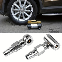 Car Tire Inflatable Nozzle Pump Motorcycle Bicycle Hand Inflator Accessories