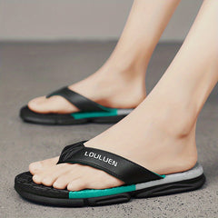 Men's Lightweight Non Slip Flip Flops Quick Drying Thong Sandals
