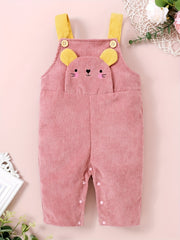 Baby s Suspenders Corduroy Bib Pants