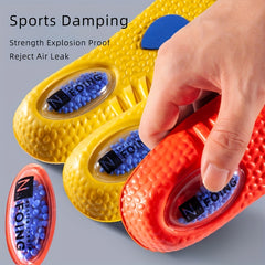 Sports Shock Absorption Insoles High Elastic Deodorant Comfort Running Insoles