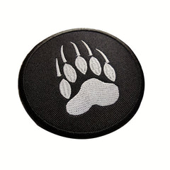 Embroidered Bear Paw Applique Patch for DIY Clothing Accessories