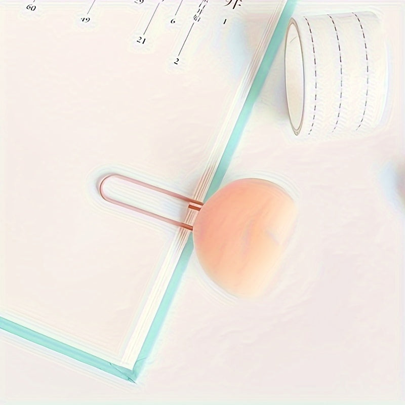 Creative PVC Soft Decompression Paper Clip