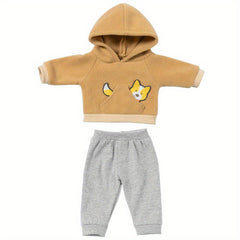 Soft Cartoon Doll Clothes Set for 16 18Inch Reborn Dolls Dress Up