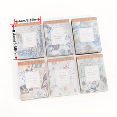 100pcs Vintage Private Collection Series Background Paper Pack