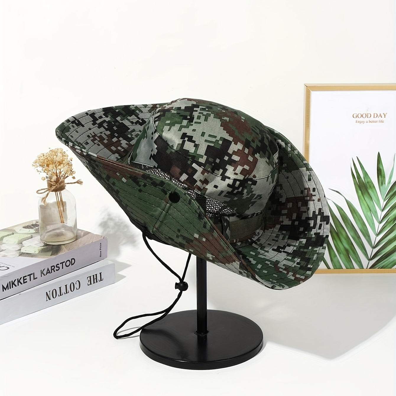 Camouflage Sun Protection Hat for Outdoor Riding and Fishing