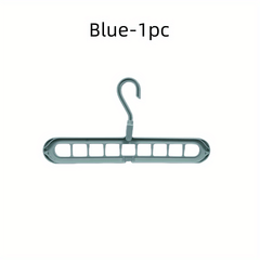 Multifunctional 9 Hole Hanger for Clothing Stores