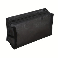 Transparent Mesh Makeup Case Organizer Storage Pouch Zipper Toiletry Wash Bags