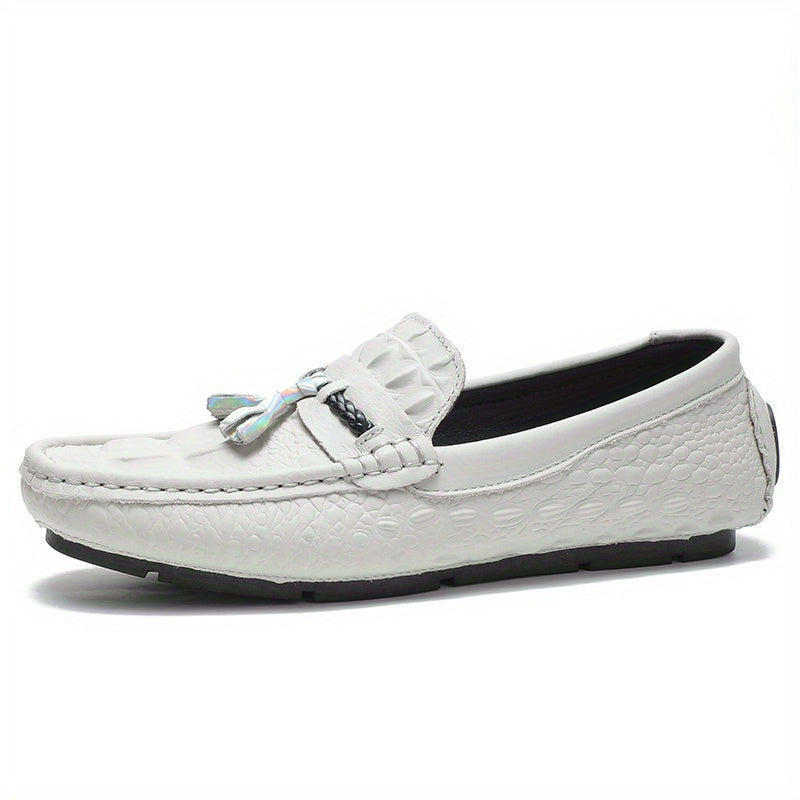 Men's Tassel Loafer Shoes Lightweight Slip On Moccasin Shoes