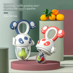 Silicone Mesh Baby Food Biting Bag
