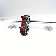 Round Bar Finger Plate Aluminum Alloy Barrier Field Props