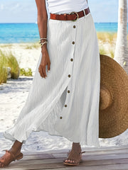 Textured Front Skirt for Women's Spring & Summer