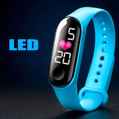 Kids LED Digital Sports Watch Bracelet