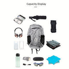 Waterproof Foldable Backpack for Hiking Camping Travel Large Capacity