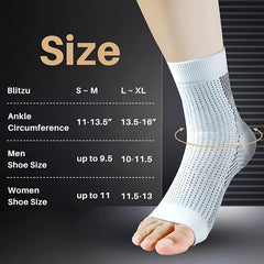 Neuropathy Ankle Brace Socks Compression Sleeve Breathable Non Woven Fabric