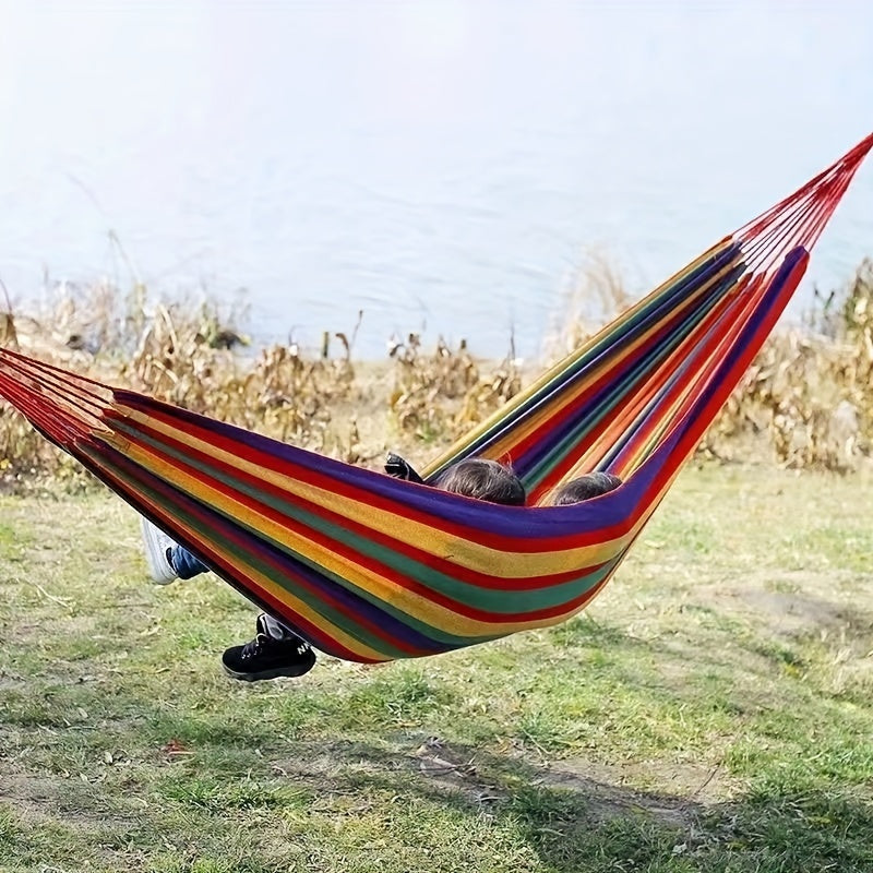 Portable Anti-rollover Hammock for Outdoor Camping