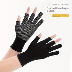 Anti Slip Three Finger Gloves for Cycling Fishing