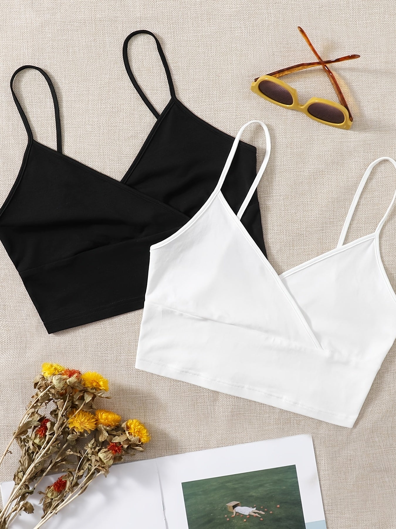Y2K Spaghetti Top Backless Sleeveless Summer Top