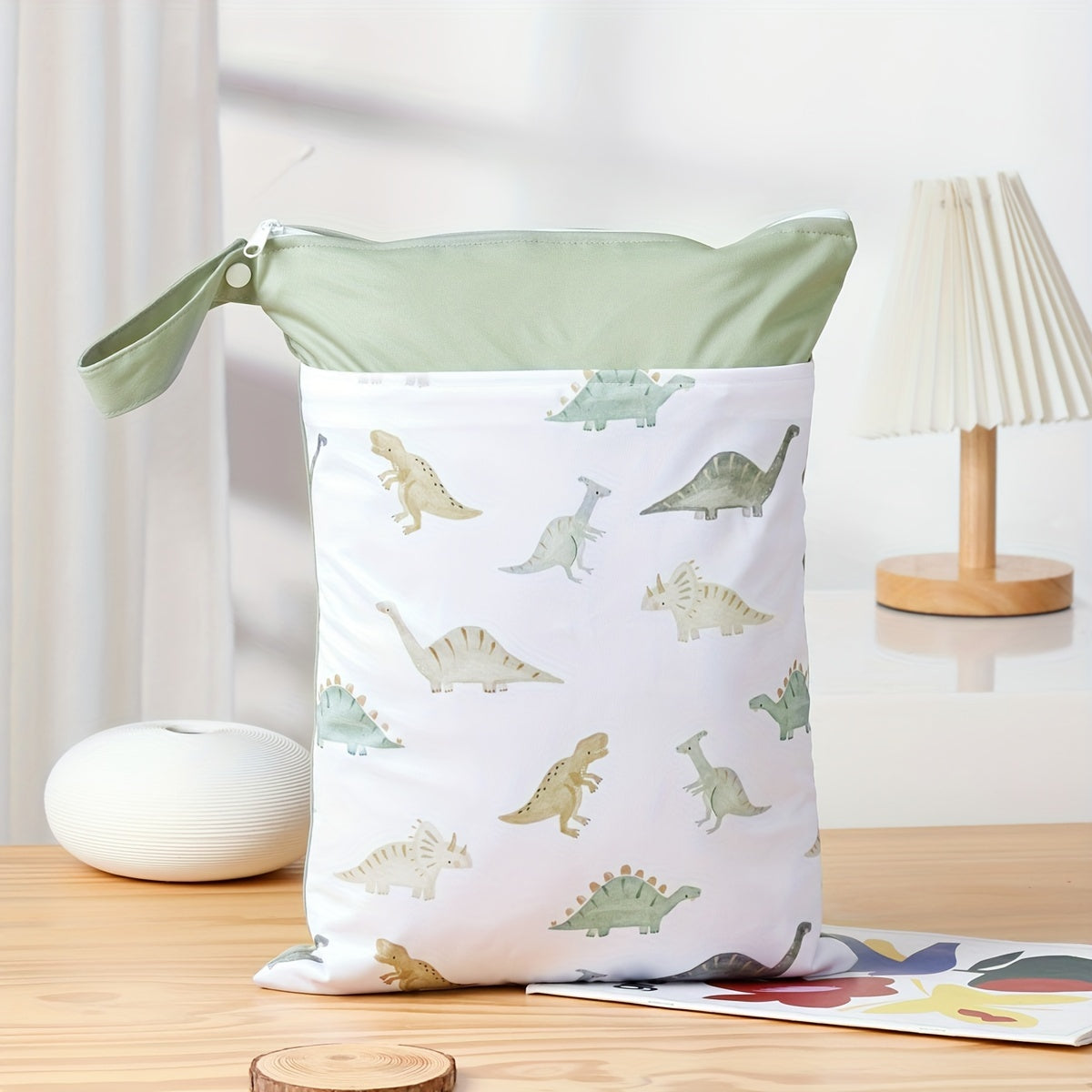 Large Capacity Diaper Bag Wet Dry Bag for Travel Swimsuits Gym Clothes