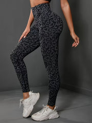 Leopard Print High Waist Yoga Leggings