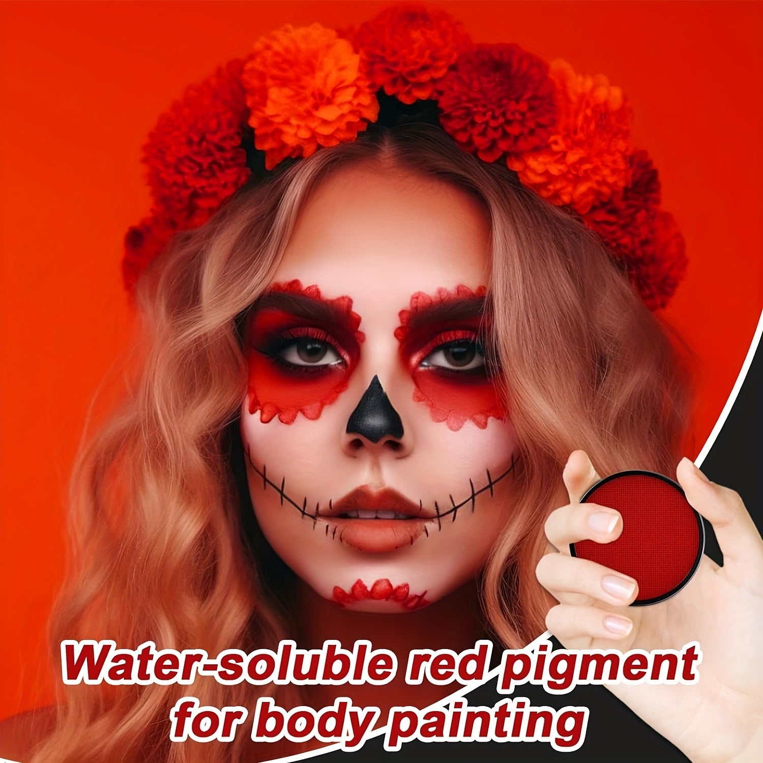 Water Soluble Face Paint Set 10 Brushes 3pcs 30g Face Paint