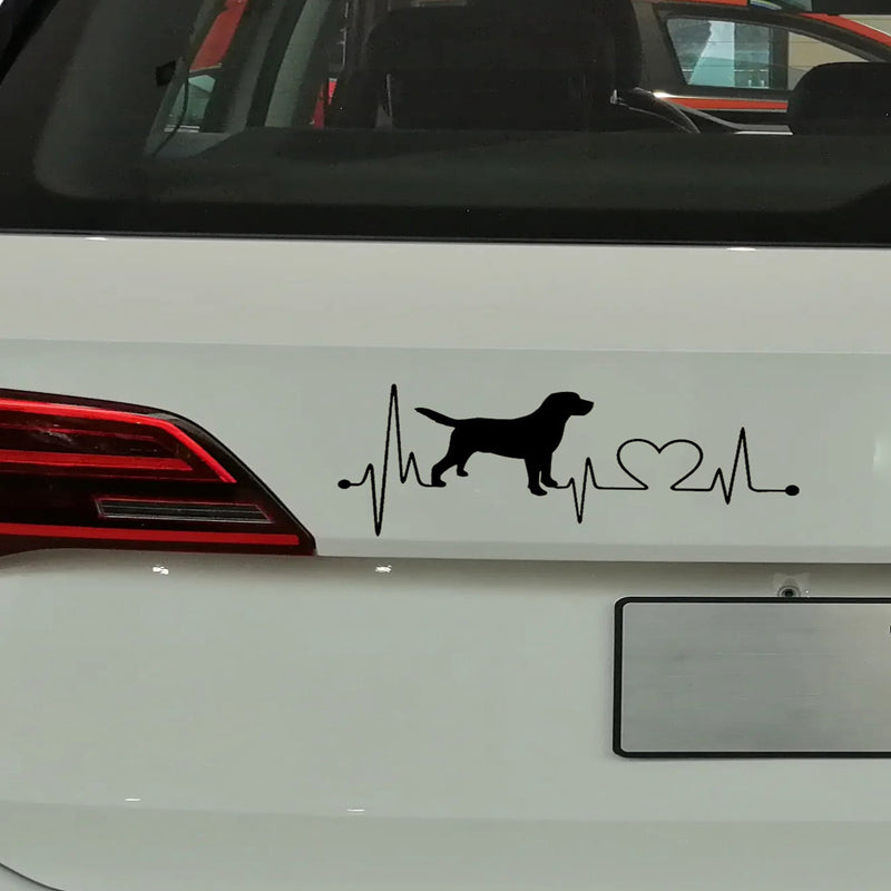 Cute Cartoon Dog Car Sticker