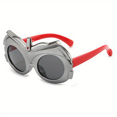 Cartoon Frame Silicone Sun Protection Sunglasses for Kids