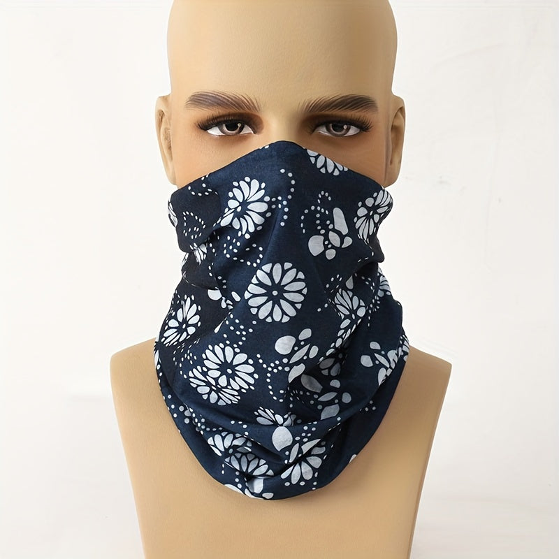 Multifunctional Cycling Headscarf with Print for Men