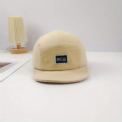 Unisex Breathable Baseball Cap With Letter Embroidery